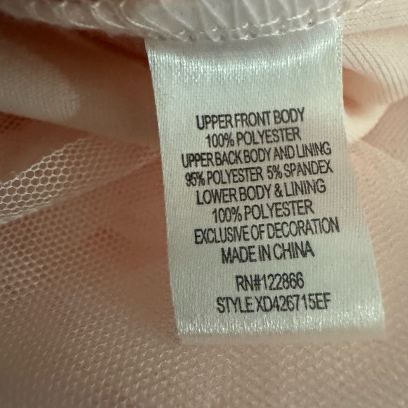 Pink and Gold Kids Dress - Picture 7 of 8